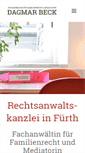 Mobile Screenshot of familienrecht-fuerth.de